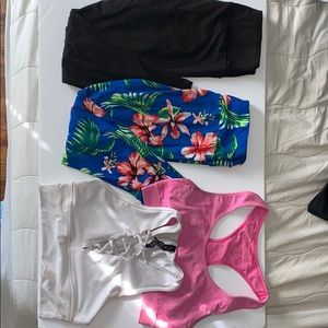 Women’s workout leggings & sports bra bundle!